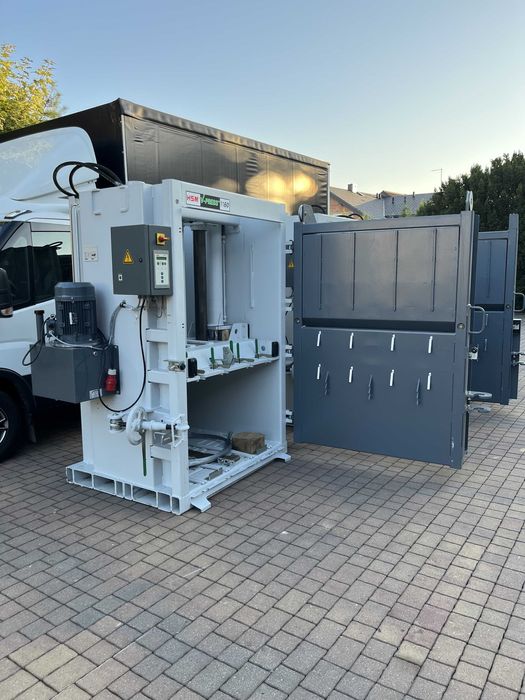 Belownica prasa do makulatury folii kartonu HSM v-press 1160plus