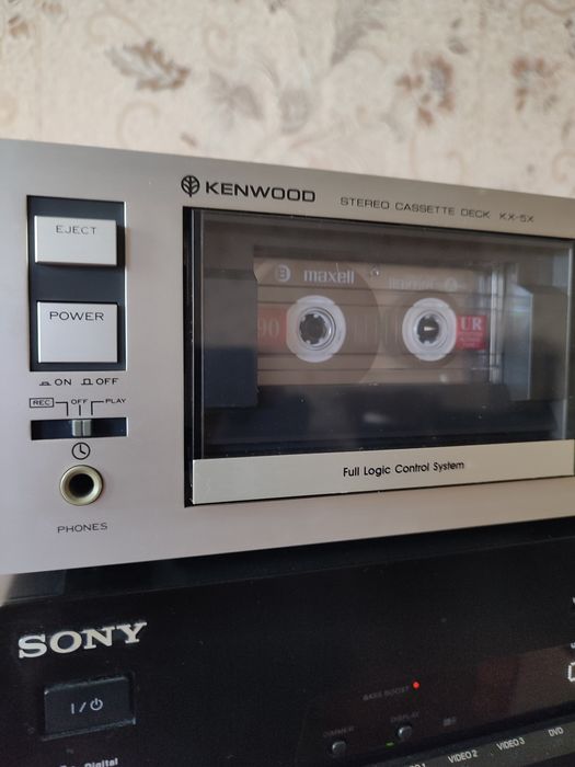 Кассетная дека kenwood KX 5X.