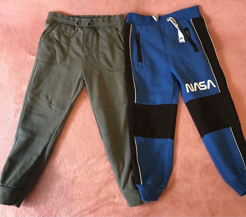 Spodnie dresowe  2 szt dla chłopca roz 116