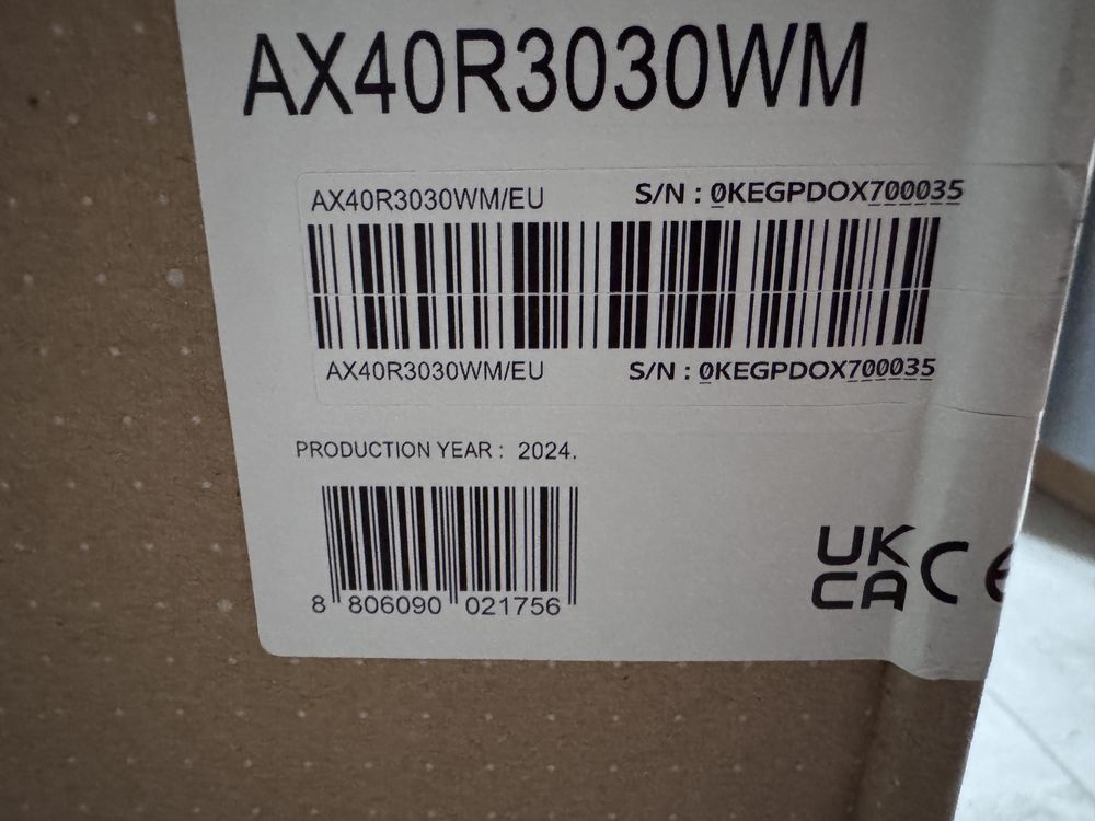 Oczyszczacz powietrza Samsung AX40R3030WM