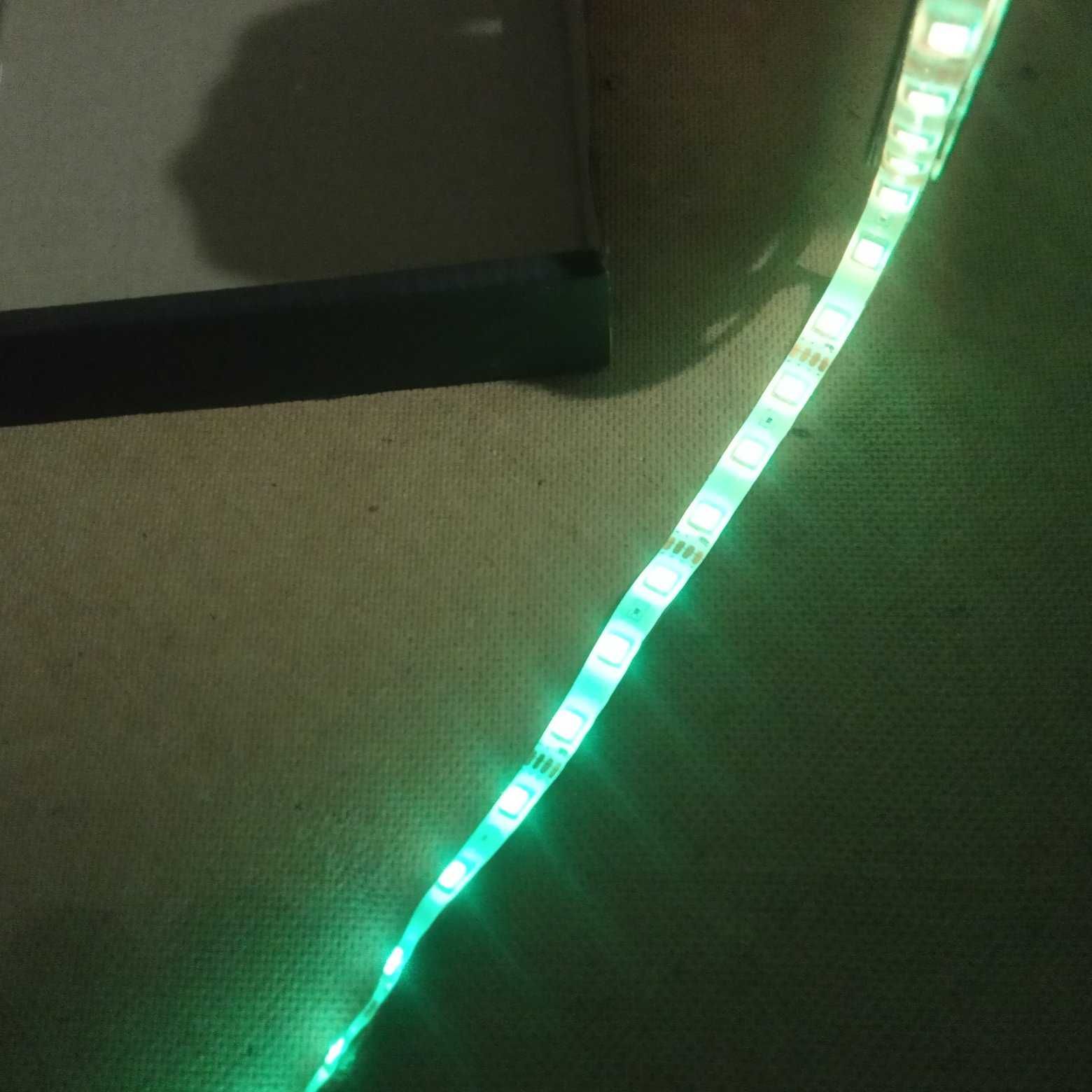 набор светодиодной ленты led rgb   Новый 5 метров 24 кнопки