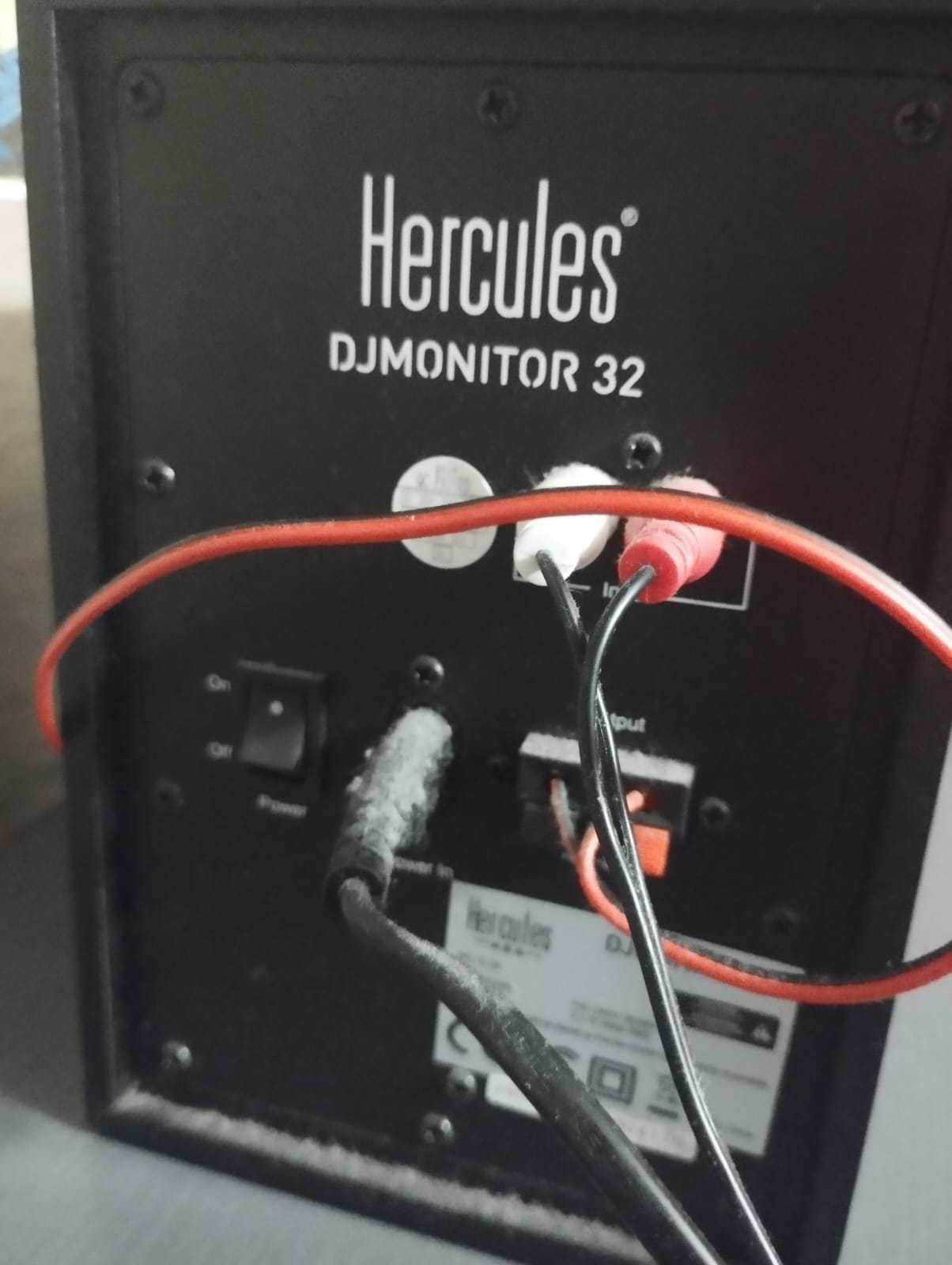 Colunas Dj Monitor 32 Hercules