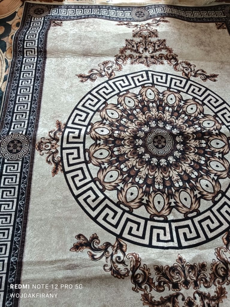 Dywan beż Versace 160*230 antypoślizgowy