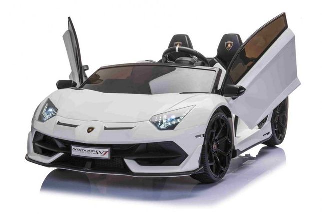 Auto na akumulator Lamborghini SVJ DRIFT Biały do 60 kg
