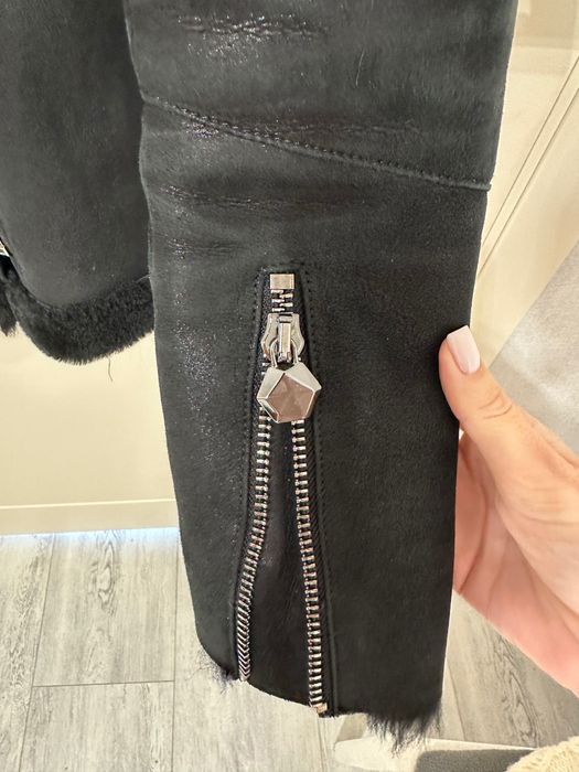 Дублянка натуральна, чорна, розмір XS, стан нової