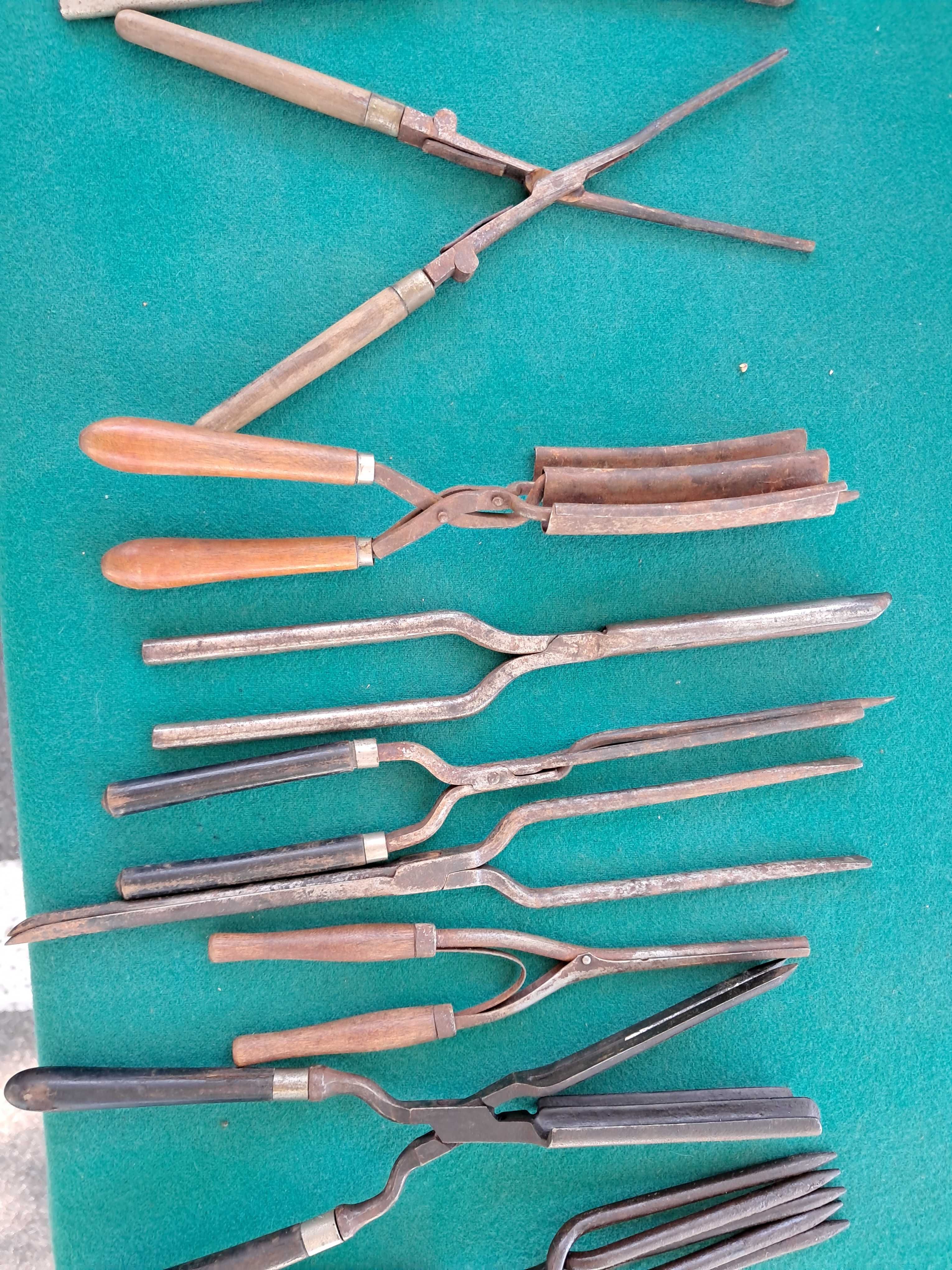 Ferramenta antiga de barbeiro