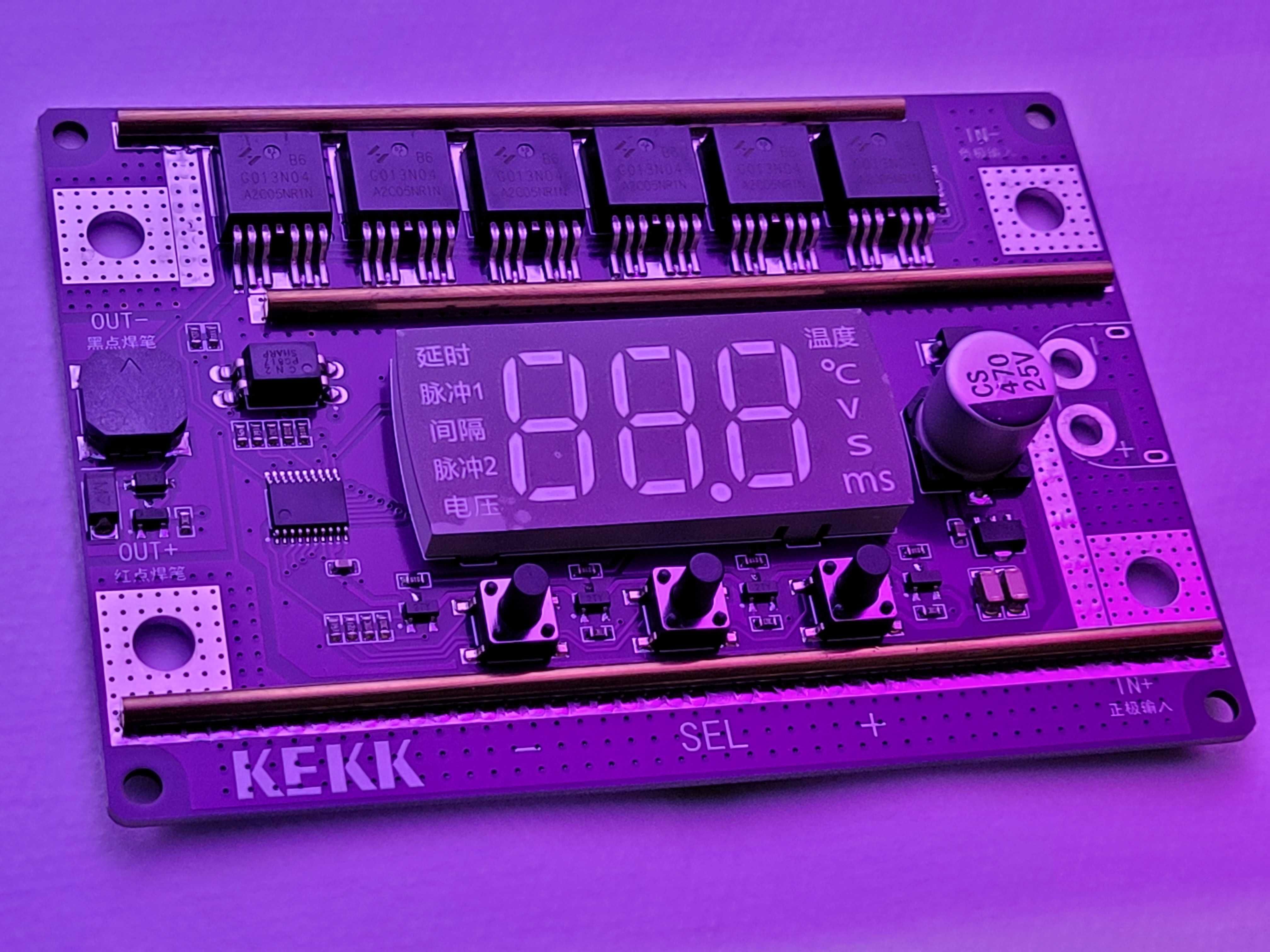 900грн. Споттер точечная сварка для аккумуляторов KEKK К100 с дисплеем