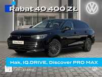 Volkswagen Passat Wnętrze Komfortowe Plus, Hak, Discover Pro Max