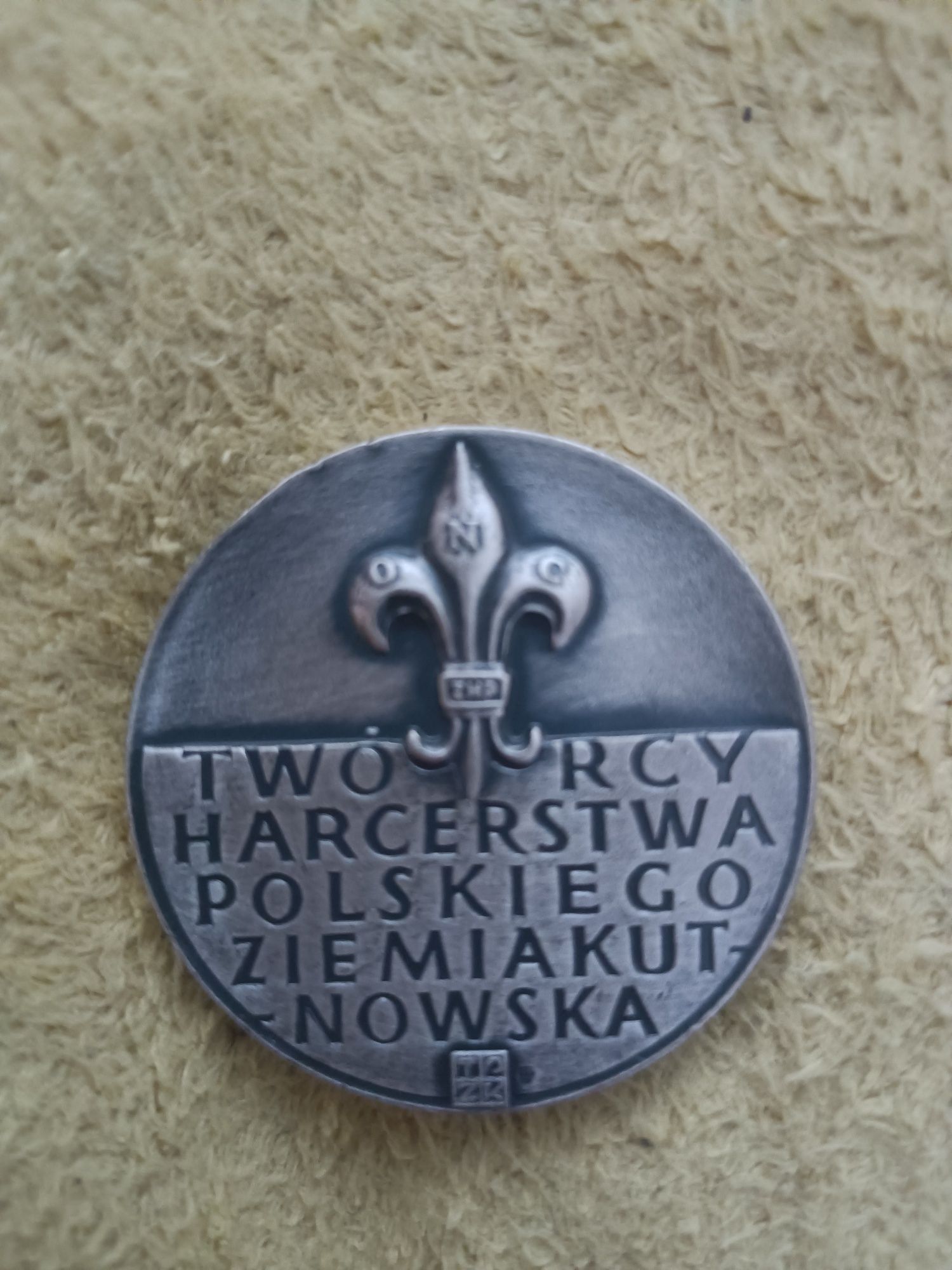 Medal twórcy harcerstwa polskiego ziemia kutnowska  A.Małkowski