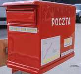 Orginalny zamek do skrzynki z dołu otwieranej