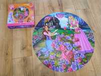 Puzzle okrągłe Trefl 300 Barbie The Diamond Castle