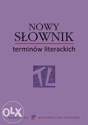 Nowy NOWY SŁOWNIK terminów literackich