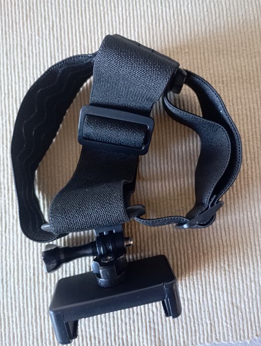 Fita fixação cabeça smartphone ou câmara