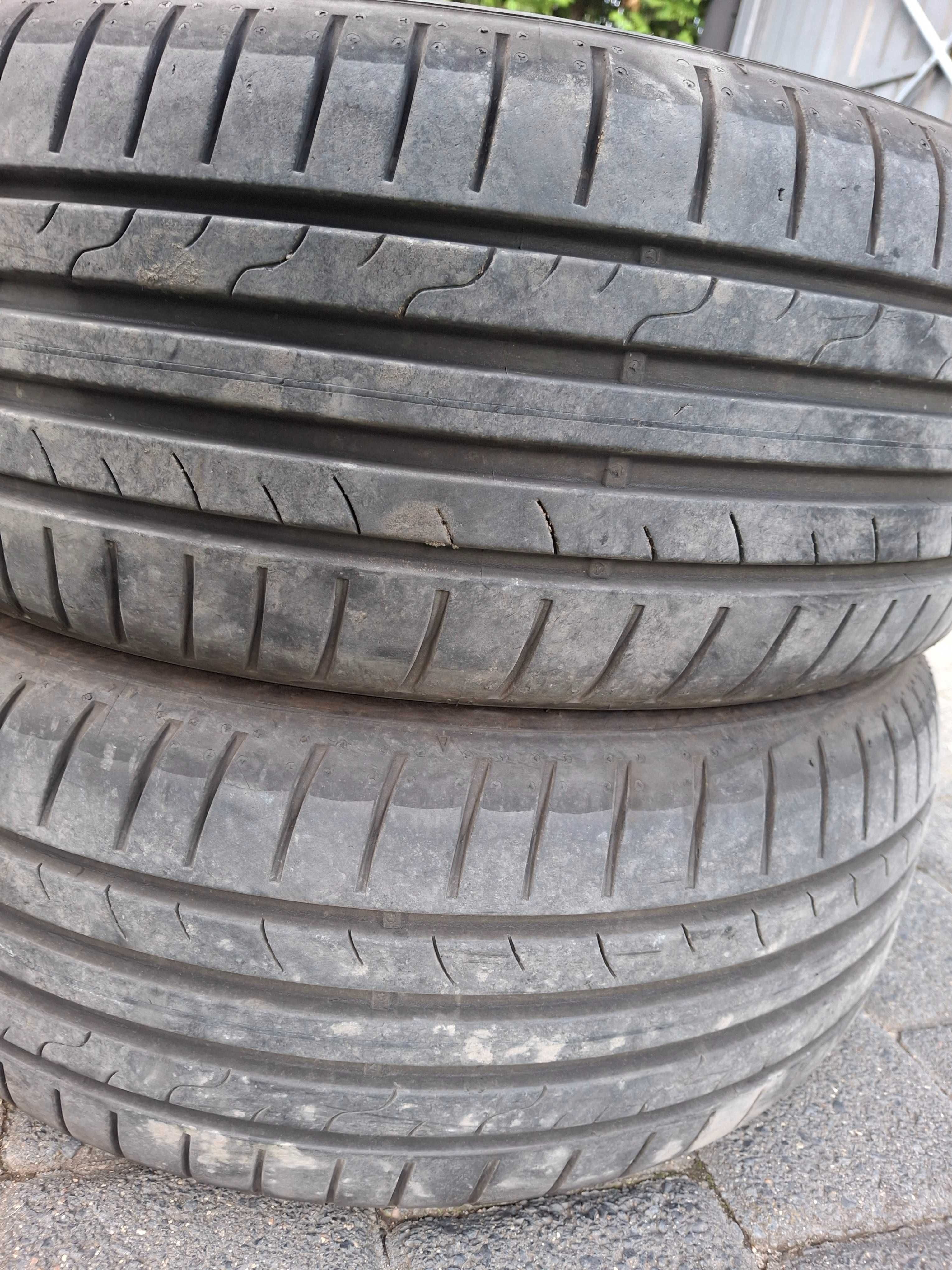 Opony letnie Dunlop SP SPORT BLURESPONSE 205/55 R16 stan idealny 2024