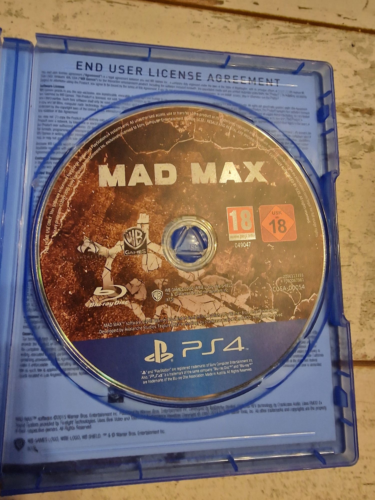 Ps4 gra Mad Max.