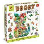 Drewniane puzzle konturowe