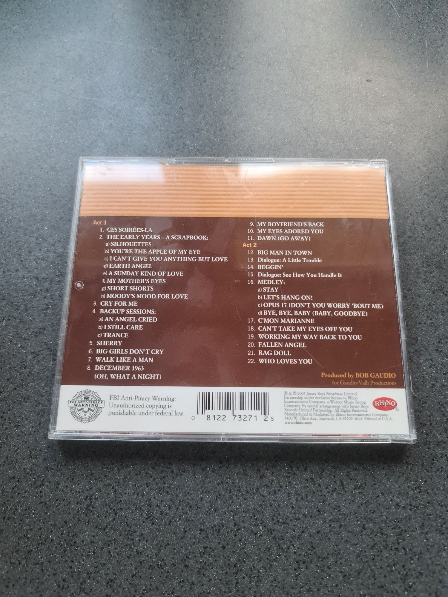 Płyta CD Jersey Boys