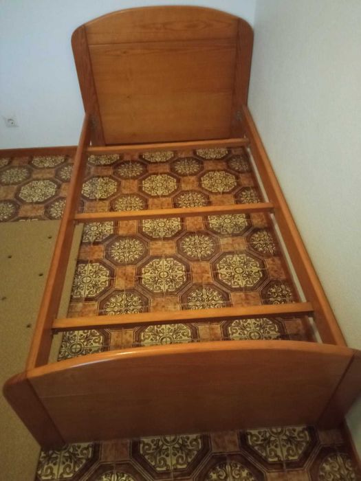Cama solteiro pinho mel 190x90cm (sem colchão