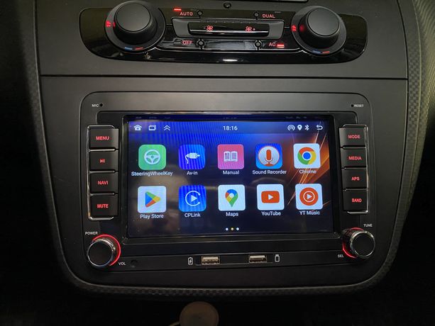 Radio Android 2GB Ram 32GB Volkswagen, Seat, Skoda, Golf ,Passat, Leon