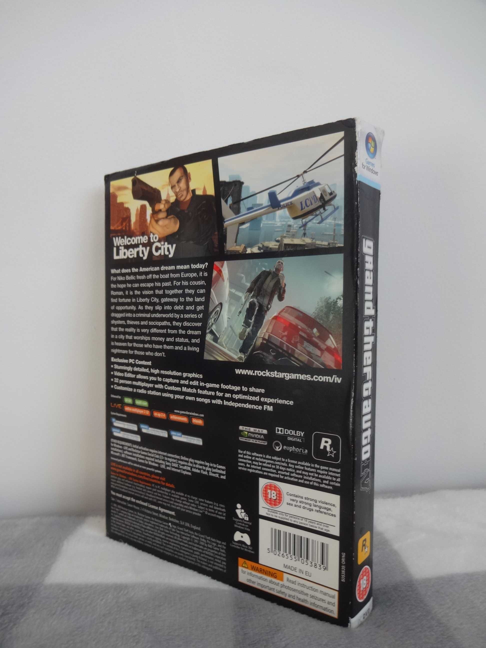 Grand Theft Auto IV GTA 4 - Edycja Specjalna PC