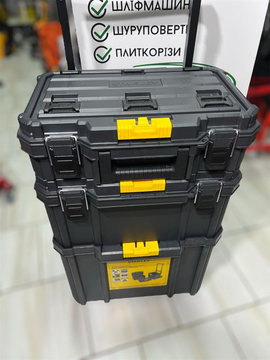 Модульный ящик на колесах Тележка Stanley QUICKLINK 3-в-1