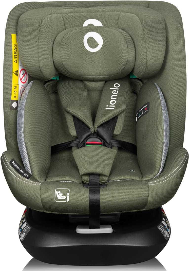 Fotelik Samochodowy Lionelo Bastiaan i-Size 0-36 kg ISOFIX BAZA 360