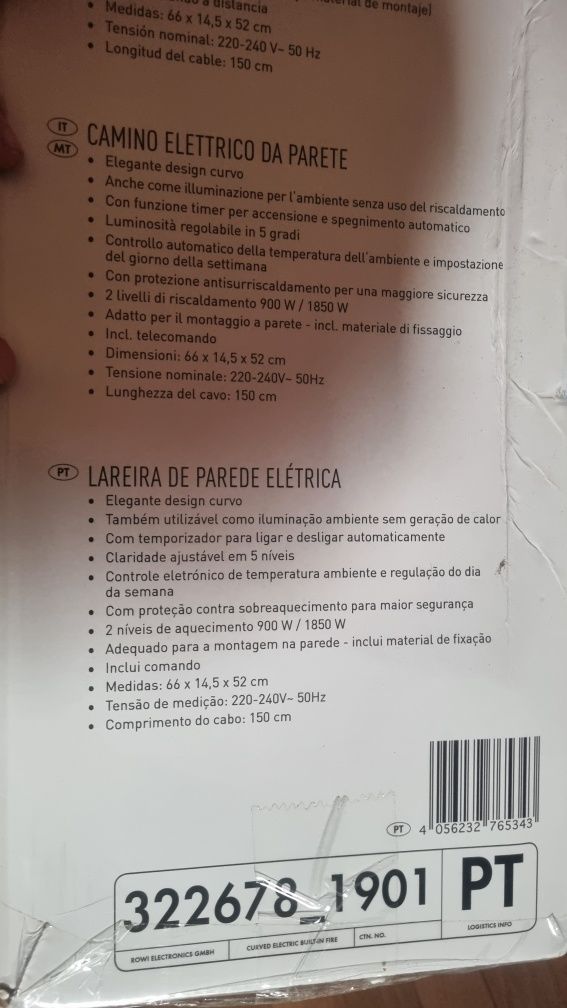 Lareira Elétrica