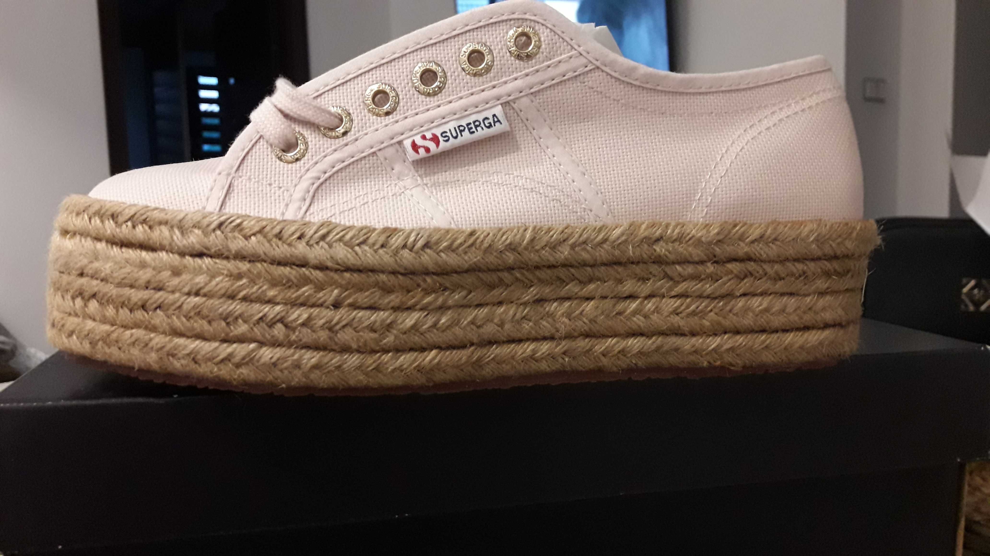 Superga pleciona podeszwa 39