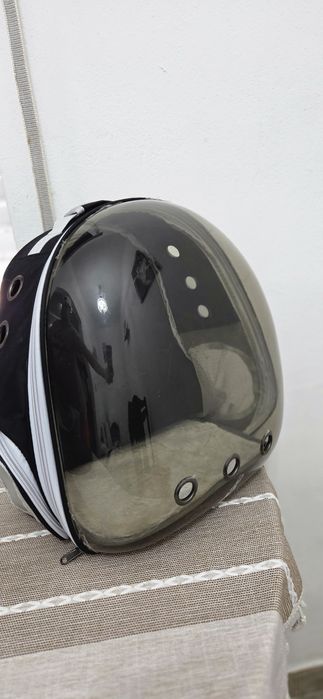 Mochila para transporte de animais de estimação de porte pequeno