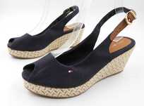 Tommy Hilfiger espadryle na koturnie 38