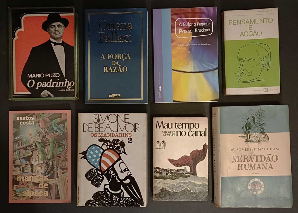 30 livros. Literatura variada. Lote 180€.