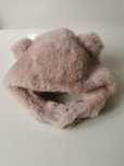 Zara kids , czapka i szalik miś 9-12m