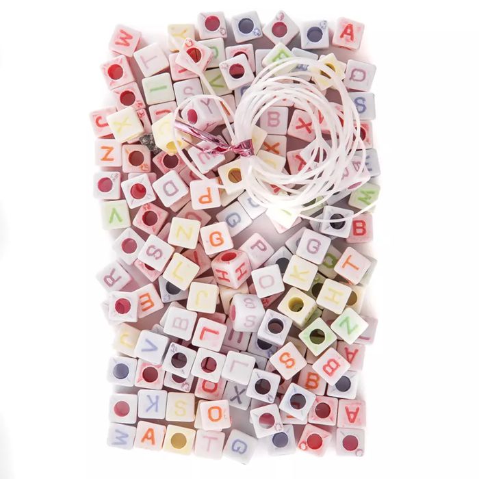 Koraliki literki 170 szt.. DP Craft