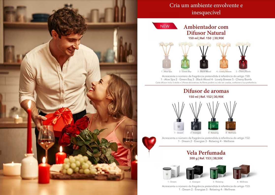 Artigos de Beleza para o dia de São Valentim