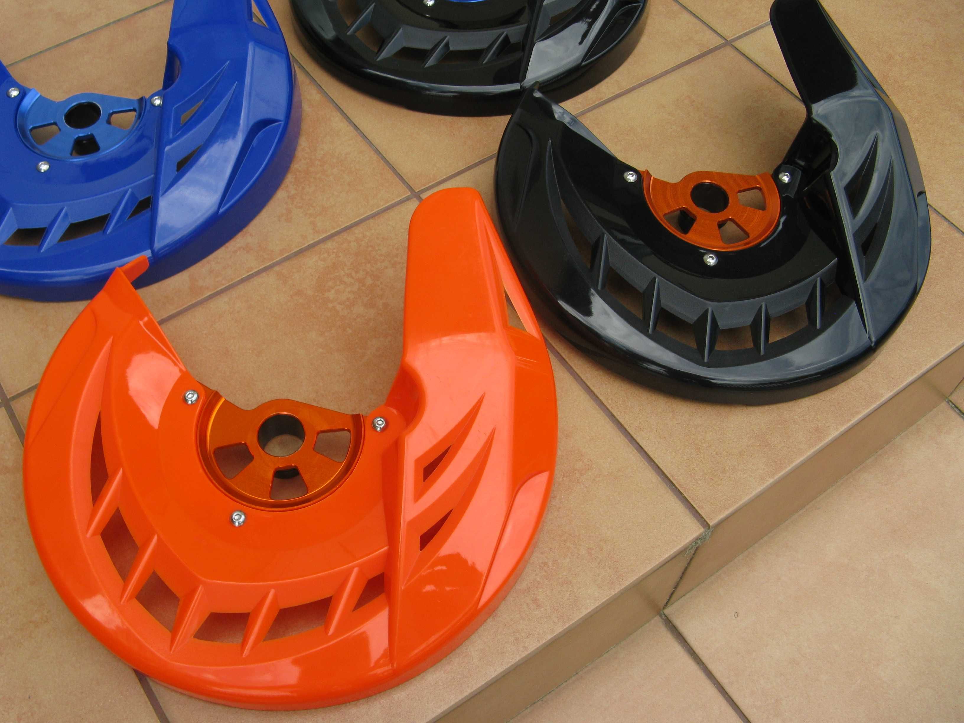 Osłona przedniej tarczy hamulcowej i zacisku KTM Husqvarna oś 22 26mm