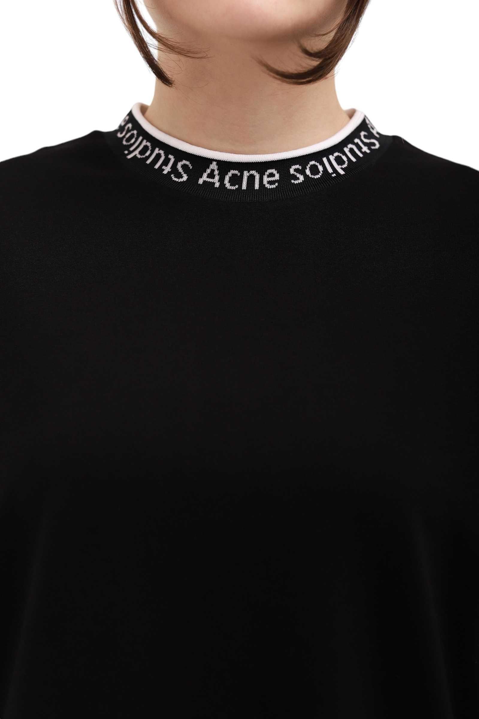 Футболка Acne Studios Extorr Logo T-Shirt Black