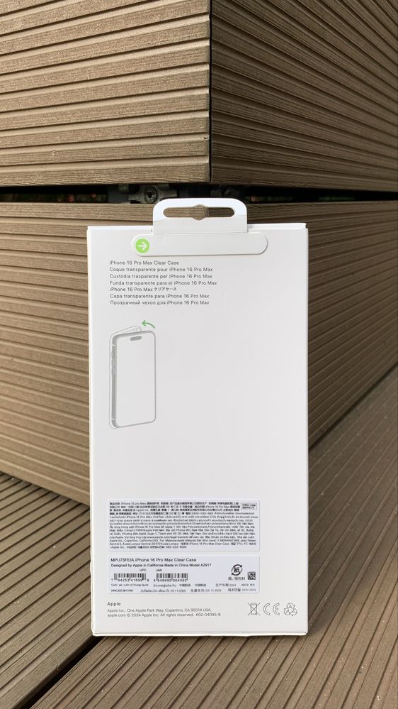 Oryginalne Przezroczyste Magsafe do Iphone’a 16 Pro Max