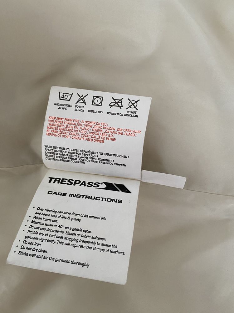 * Trespass*Elegancka kurtka jak plaszcz z kapturem 38/40