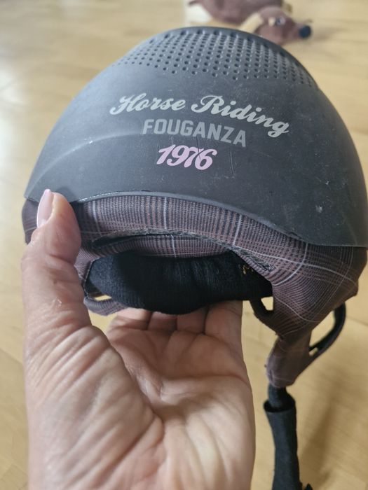 Kask do jazdy konnej fouganza M