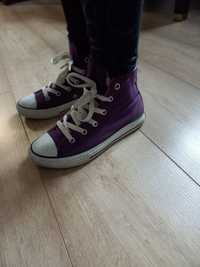 Buty converse r.32 fioletowe