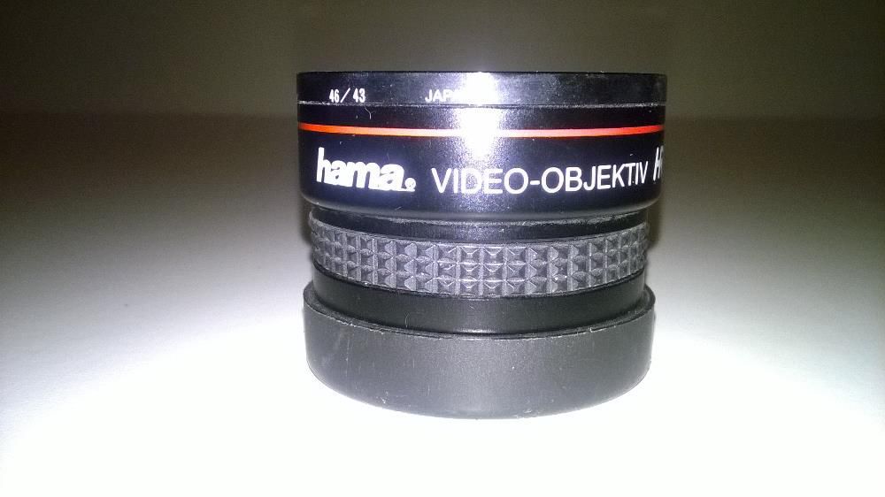 Hama - Video objetiv HR 0.5 wide - HR 1.5 tele
