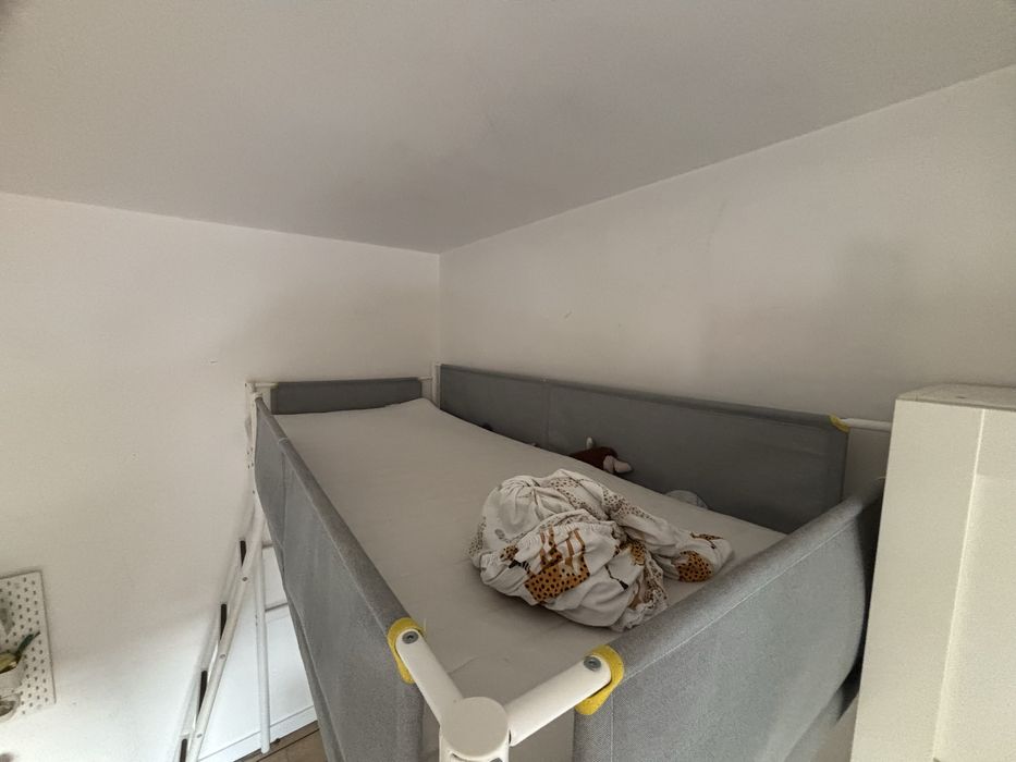 Łóżko piętrowe ikea Vitval + biurko i krzesło