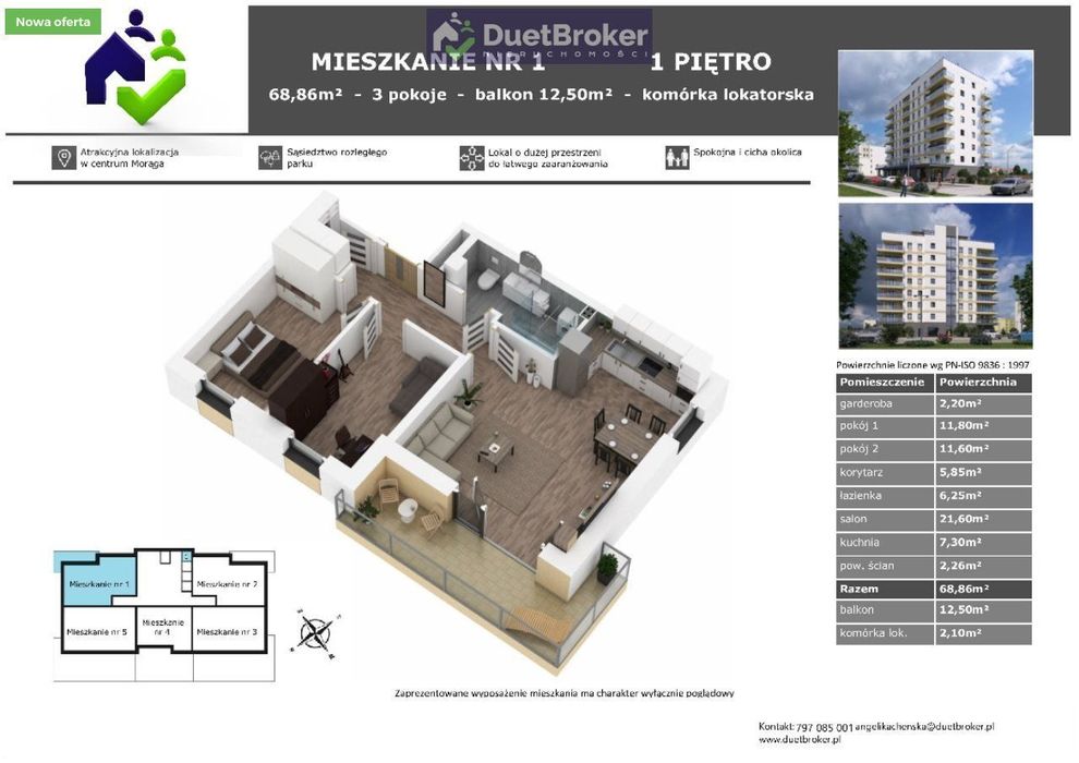 Nowe Mieszkania W Bloku Z Windą! Od 3-Pokojowych!