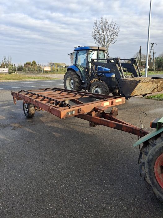 Przyczepa  rolnicza _ KRONE optimat 3tony _ niska