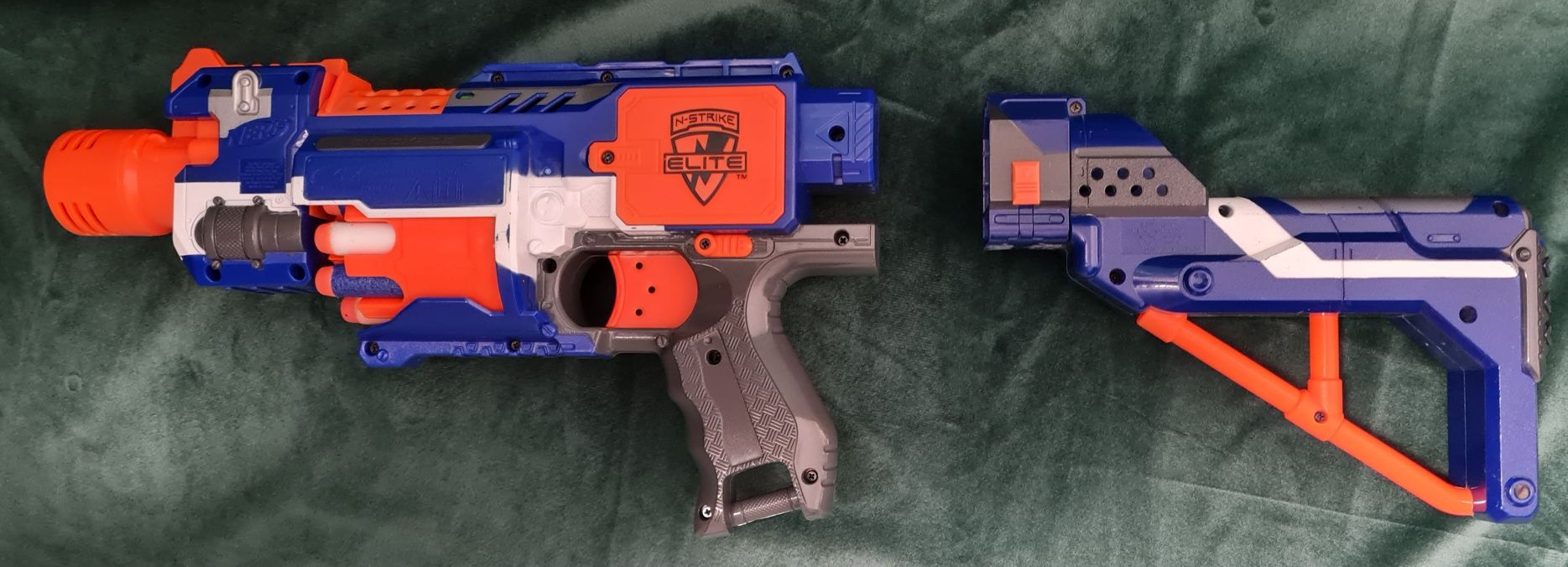 Nerf Stockade N-STRIKE na baterie z magazynkiem