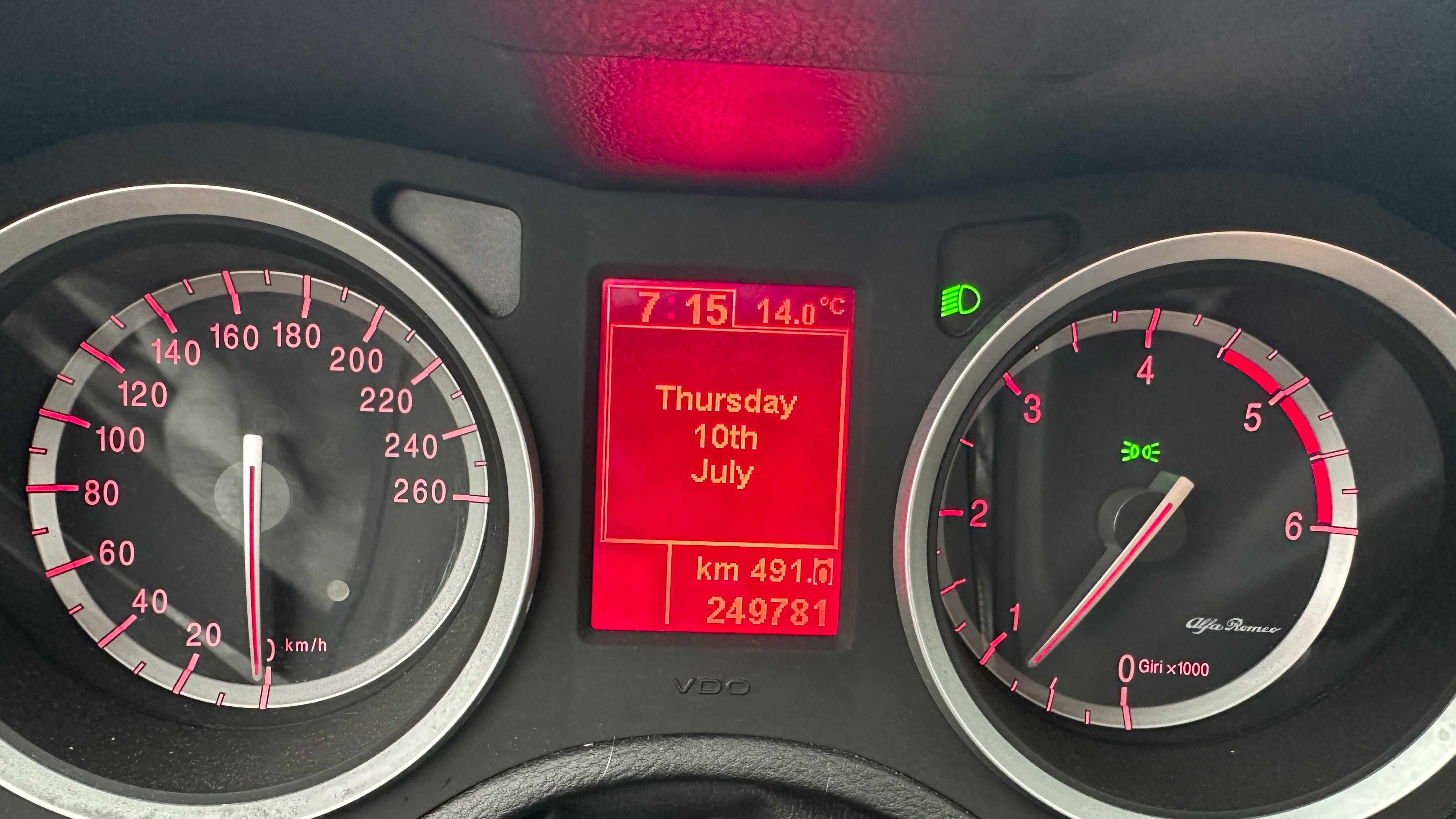 Alfa Romeo 159 2,4 JTDm 250KM 500Nm 18" Hak