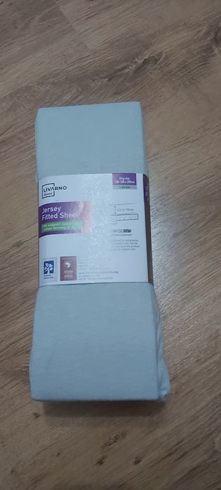 Prześcieradło nowe z gumka jersey