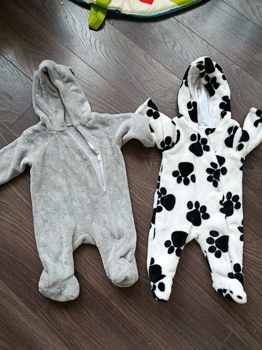 Продам флисовые детские комбенизоны 62-68 размер