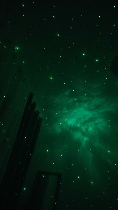 Lâmpada LED Projeção: Céu Estrelado, Efeito Nebula