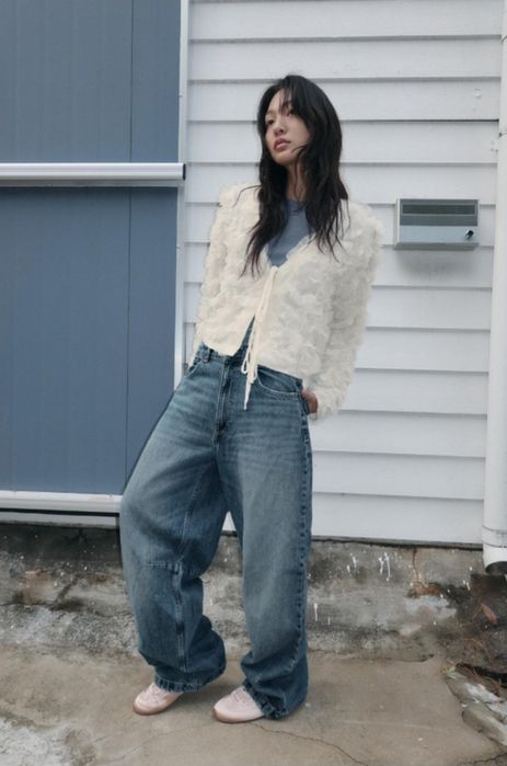 Джинси baggy balloon від Zara.